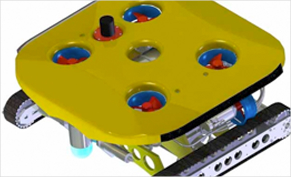 ROV Híbrido - Equipamento que combina um ROV com um sistema de inspeção por ultra-som
